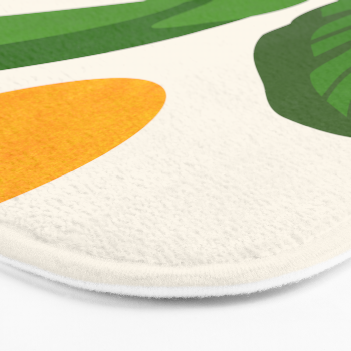 Above The Treetops / Tropical Plant Series Bath Mat Gallery Image 3