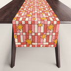 Retro Starry Plaid Table Runner Gallery Image 1