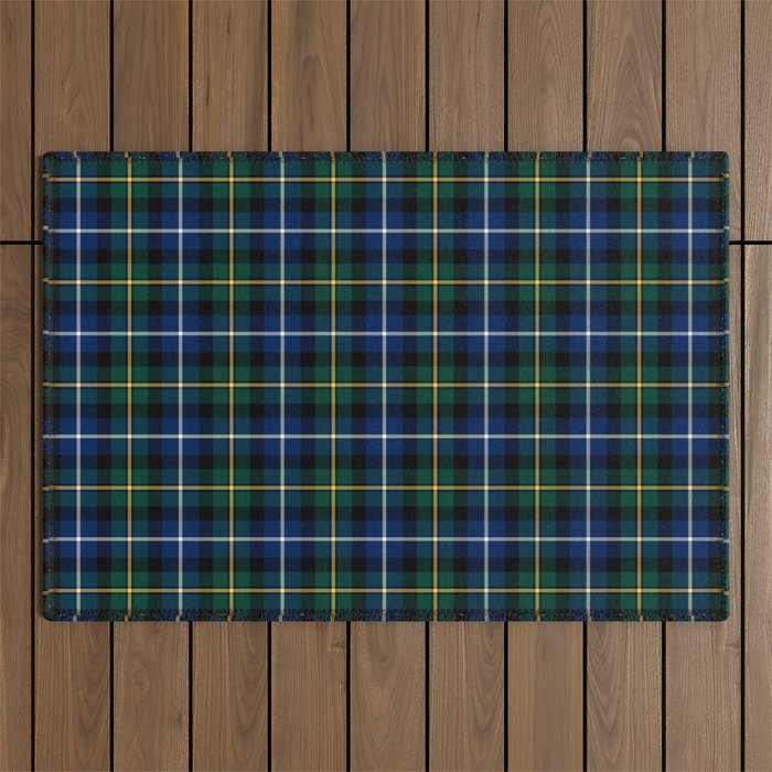 Clan MacNeil Tartan Outdoor Rug Gallery Image 1
