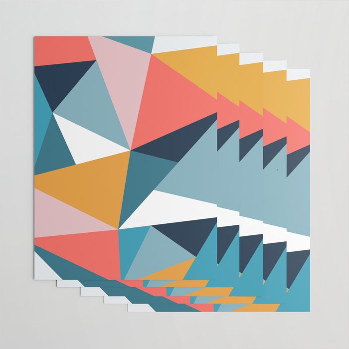 Modern Geometric 35 Wrapping Paper Gallery Image 3