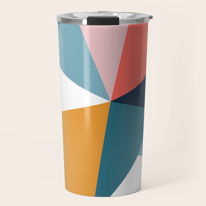 Modern Geometric 35 Travel Mug Gallery Image 1