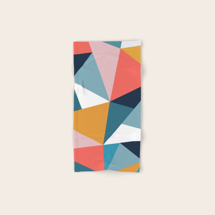 Modern Geometric 35 Bath Towel Gallery Image 1