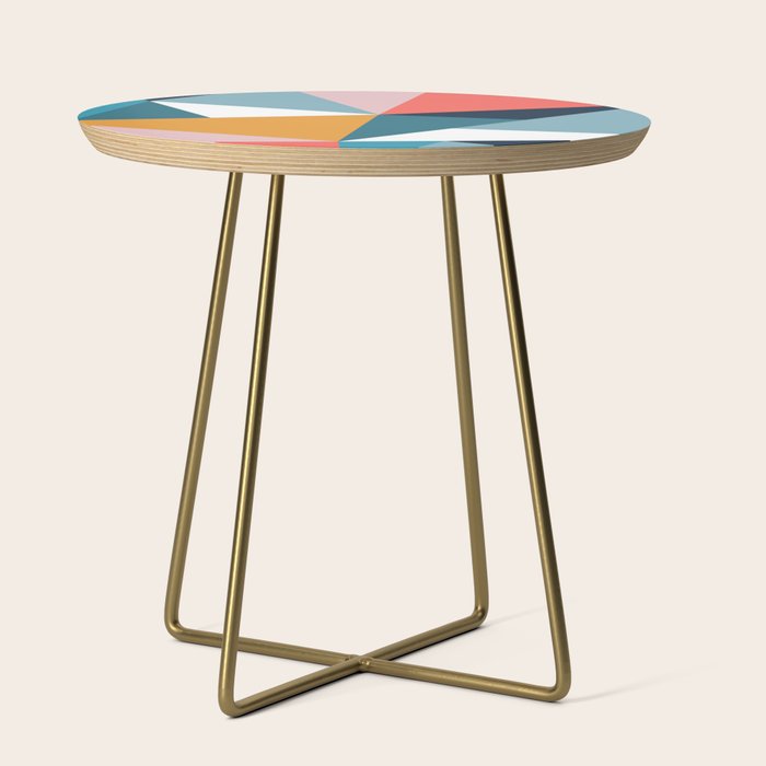 Modern Geometric 35 Side Table Gallery Image 1