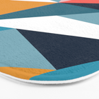 Modern Geometric 35 Bath Mat Gallery Image 3