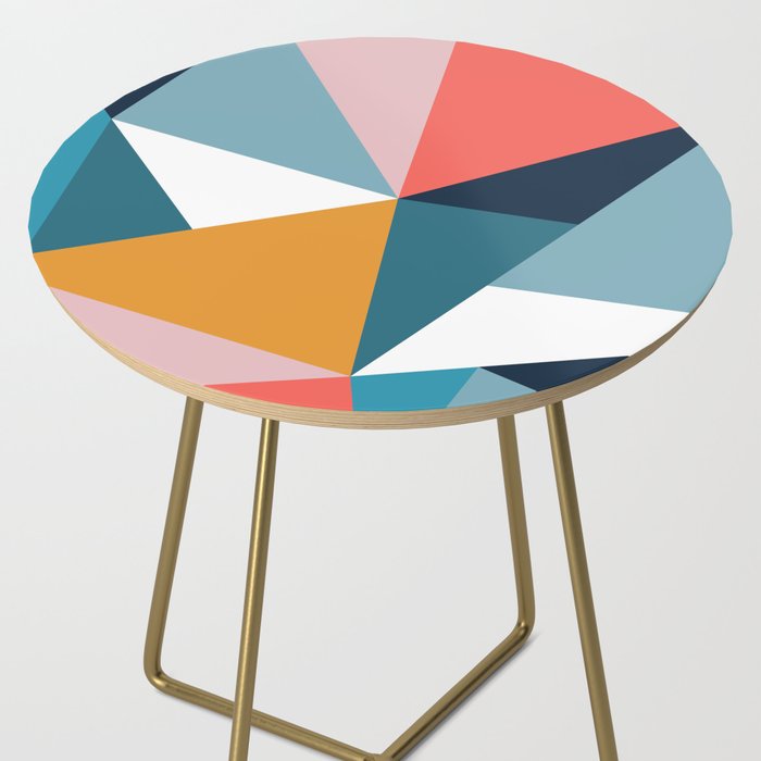 Modern Geometric 35 Side Table Gallery Image 2