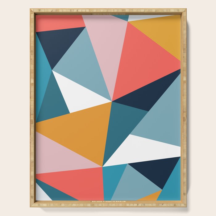 Modern Geometric 35 Serving Tray Gallery Image 1