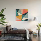 Modern Geometric 35 Wood Wall Art Gallery Image 2