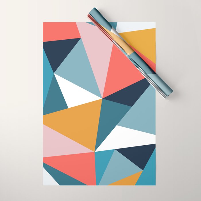Modern Geometric 35 Wrapping Paper Gallery Image 1