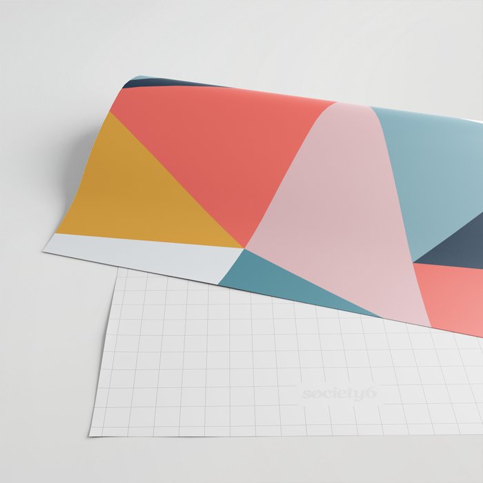 Modern Geometric 35 Wrapping Paper Gallery Image 2