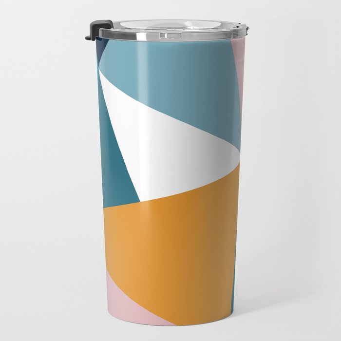 Modern Geometric 35 Travel Mug Gallery Image 3