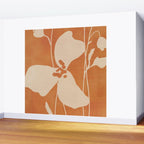 Abstract Minimal Flowers 4 Wall Mural Gallery Image 2