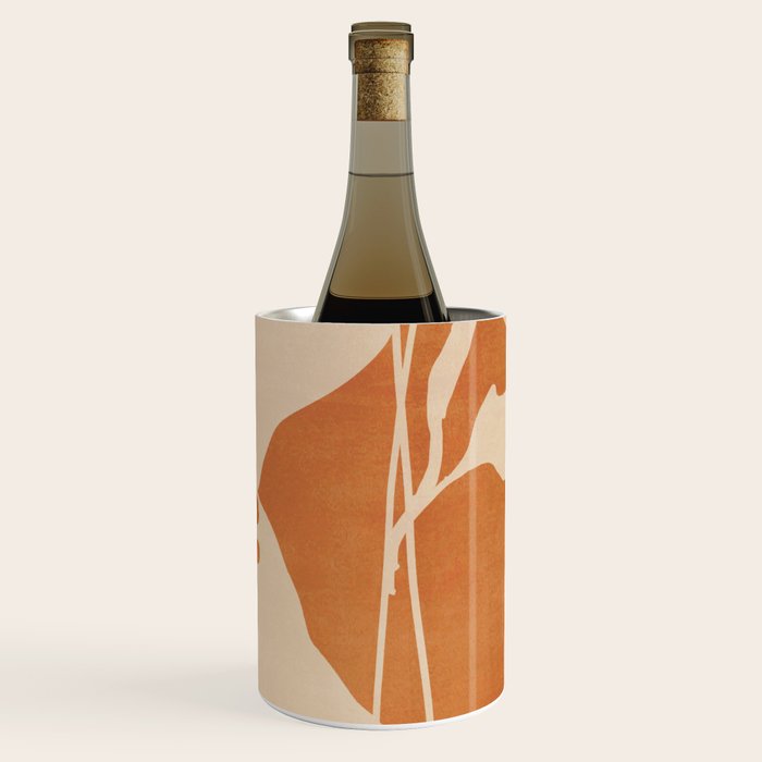Abstract Minimal Flowers 4 Wine Chiller Gallery Image 3