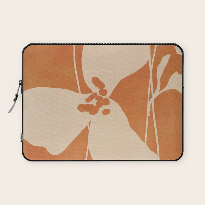 Abstract Minimal Flowers 4 Laptop Sleeve Gallery Image 1