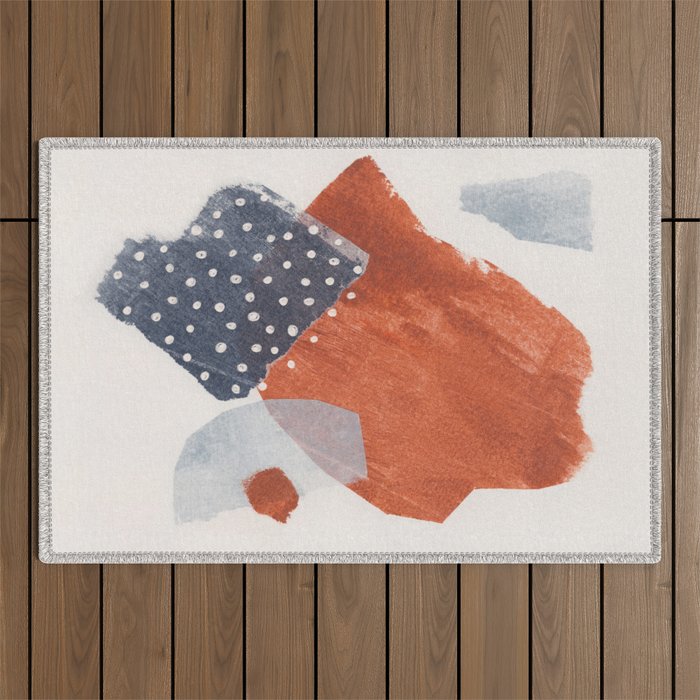 Five Shapes #2 Outdoor Rug Gallery Image 1