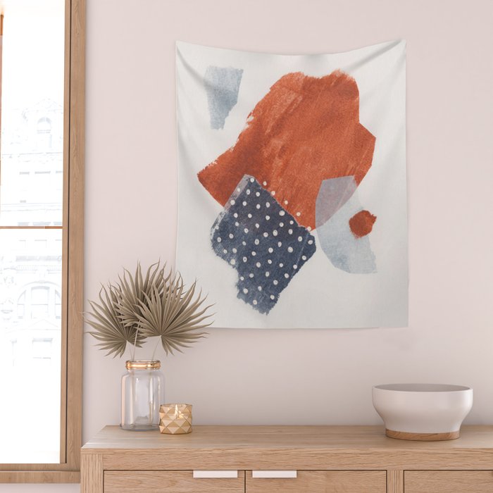 Five Shapes #2 Wall Tapestry Gallery Image 2