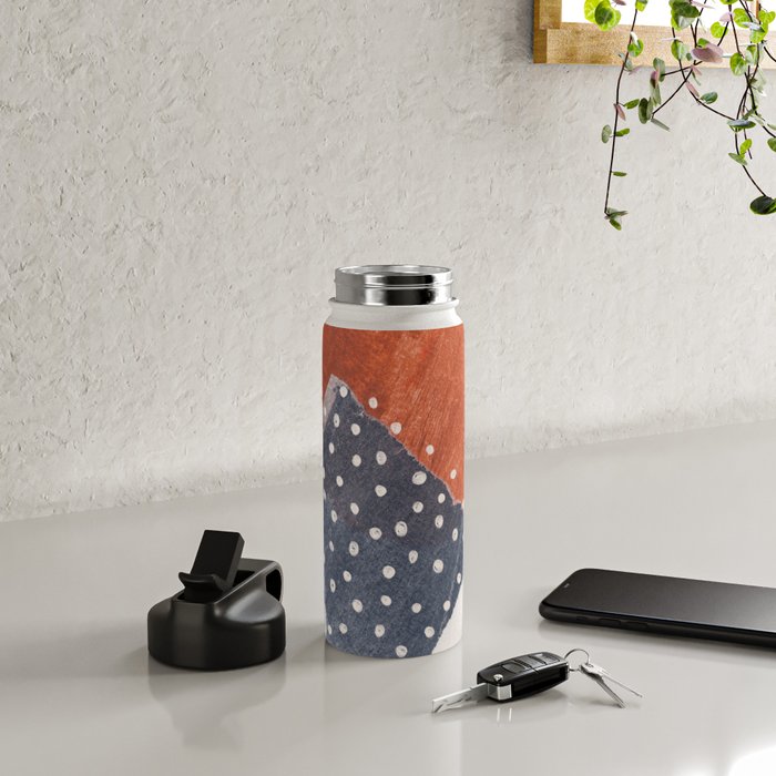 Five Shapes #2 Water Bottle Gallery Image 4