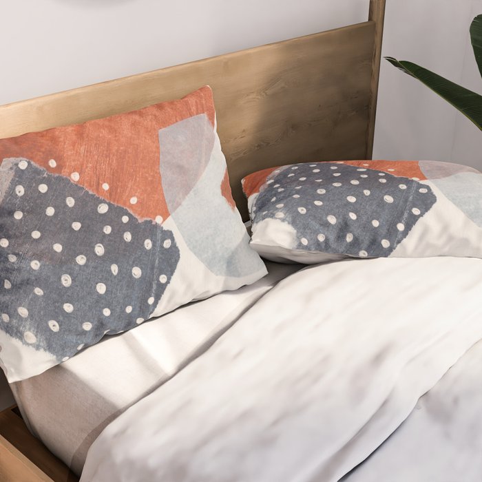 Five Shapes #2 Pillow Sham Gallery Image 2