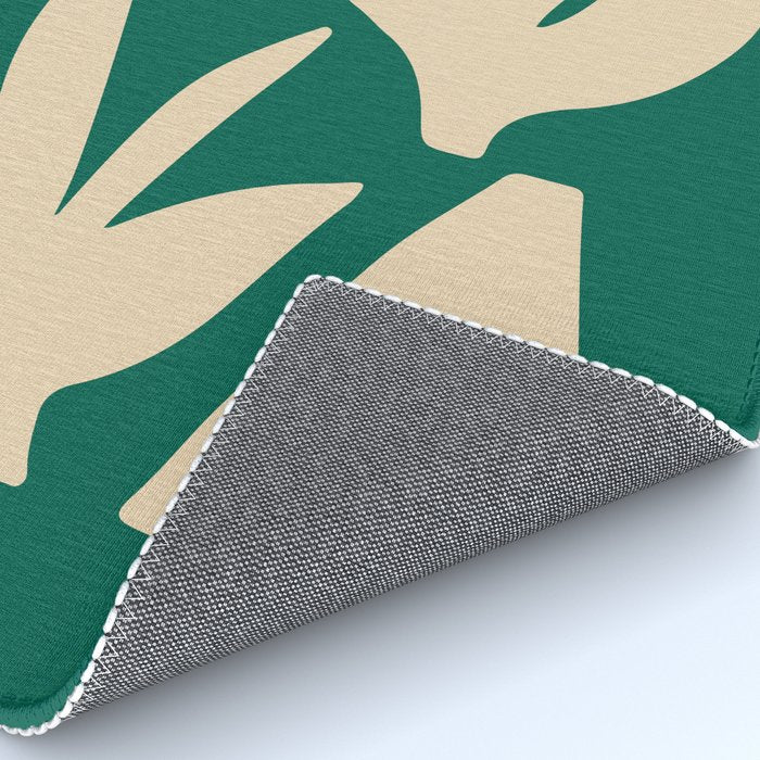 Bottle Green Collage: Paper Cutouts Matisse Edition Rug Gallery Image 4