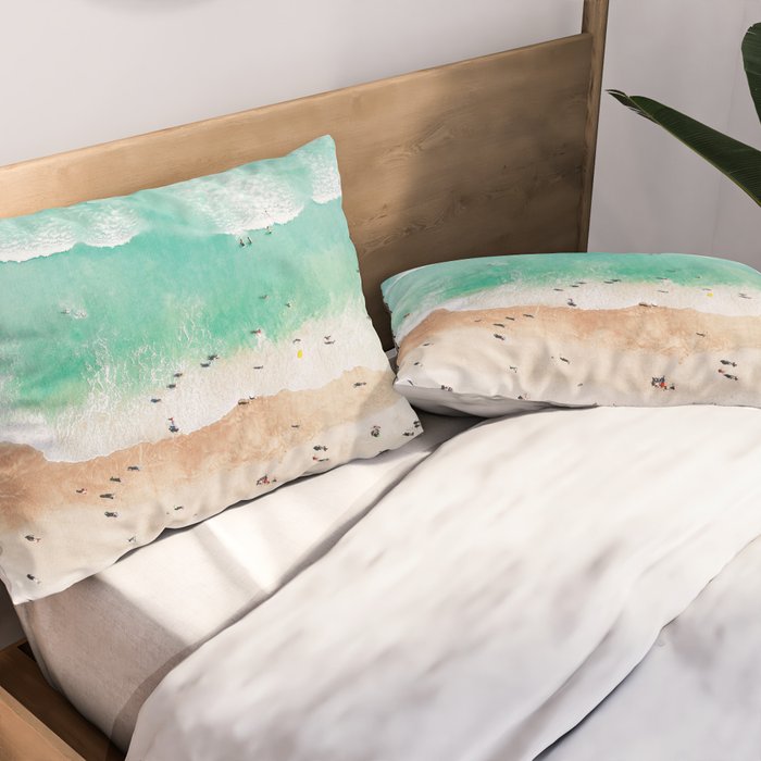 Beach Mood Pillow Sham Gallery Image 2