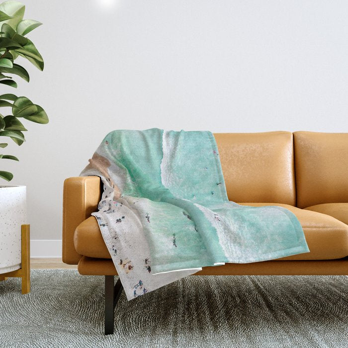 Beach Mood Throw Blanket Gallery Image 1