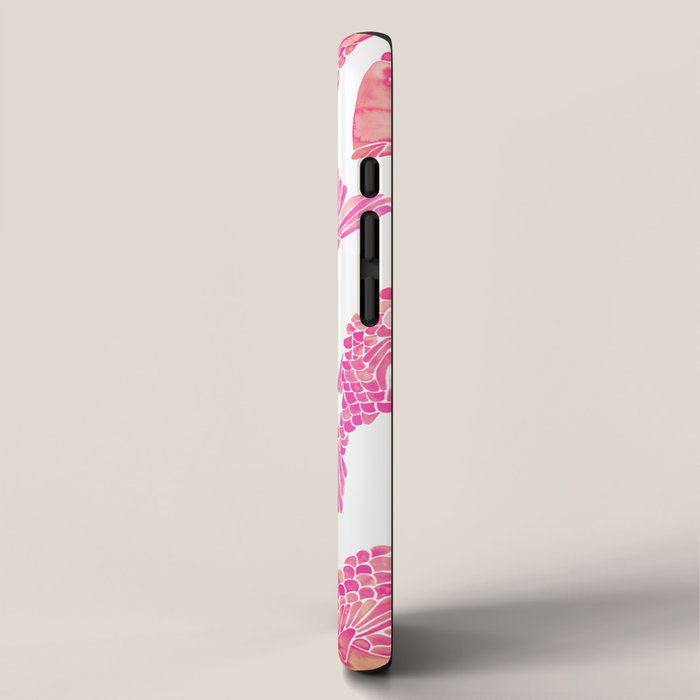 Indonesian Fish Duo - Pink Palette iPhone Case Gallery Image 2