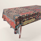 Bakhshaish Azerbaijan Northwest Persian Rug Print Tablecloth Gallery Image 1