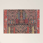 Bakhshaish Azerbaijan Northwest Persian Rug Print Welcome Mat Gallery Image 1