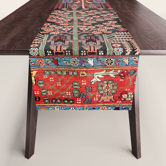 Bakhshaish Azerbaijan Northwest Persian Rug Print Table Runner Gallery Image 1