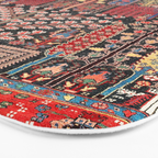 Bakhshaish Azerbaijan Northwest Persian Rug Print Bath Mat Gallery Image 3
