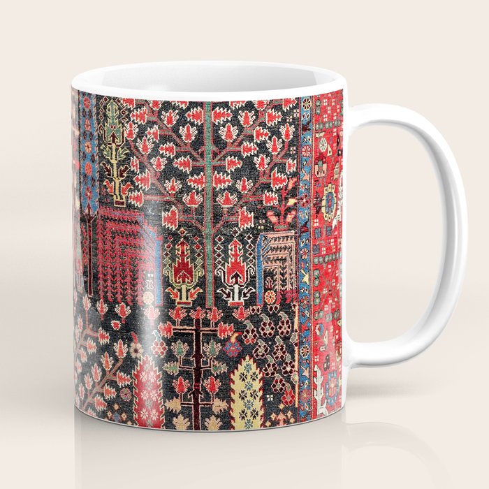 Bakhshaish Azerbaijan Northwest Persian Rug Print Coffee Mug Gallery Image 1