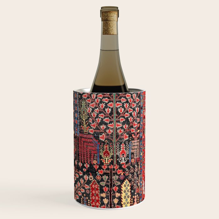 Bakhshaish Azerbaijan Northwest Persian Rug Print Wine Chiller Gallery Image 3