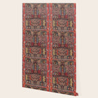 Bakhshaish Azerbaijan Northwest Persian Rug Print Wallpaper Gallery Image 2