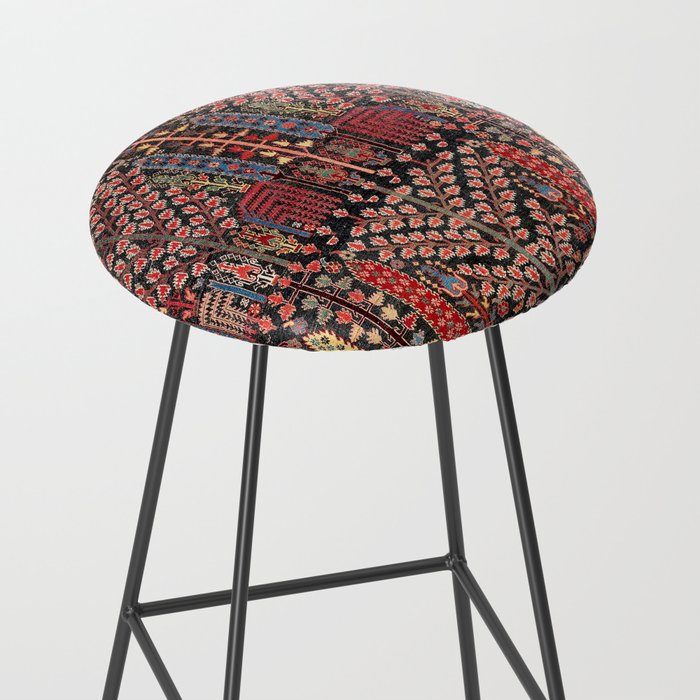 Bakhshaish Azerbaijan Northwest Persian Rug Print Stool Gallery Image 2