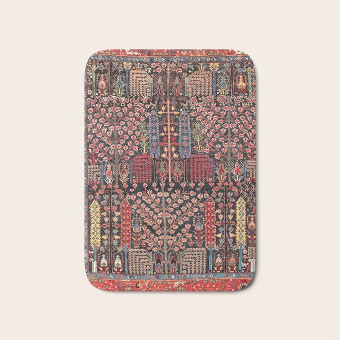 Bakhshaish Azerbaijan Northwest Persian Rug Print Bath Mat Gallery Image 1
