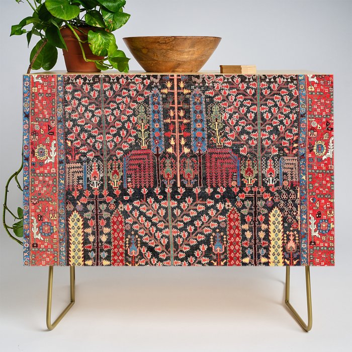 Bakhshaish Azerbaijan Northwest Persian Rug Print Credenza Gallery Image 1