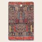 Bakhshaish Azerbaijan Northwest Persian Rug Print Cutting Board Gallery Image 1