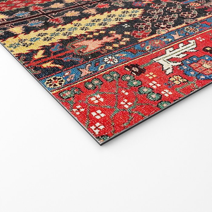 Bakhshaish Azerbaijan Northwest Persian Rug Print Welcome Mat Gallery Image 2