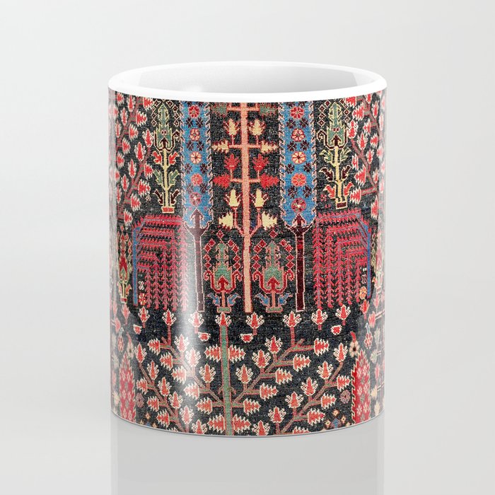 Bakhshaish Azerbaijan Northwest Persian Rug Print Coffee Mug Gallery Image 4