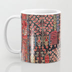Bakhshaish Azerbaijan Northwest Persian Rug Print Coffee Mug Gallery Image 3