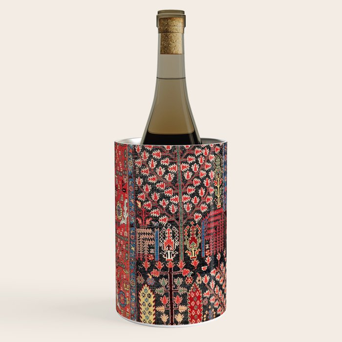 Bakhshaish Azerbaijan Northwest Persian Rug Print Wine Chiller Gallery Image 2