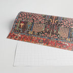 Bakhshaish Azerbaijan Northwest Persian Rug Print Wrapping Paper Gallery Image 2