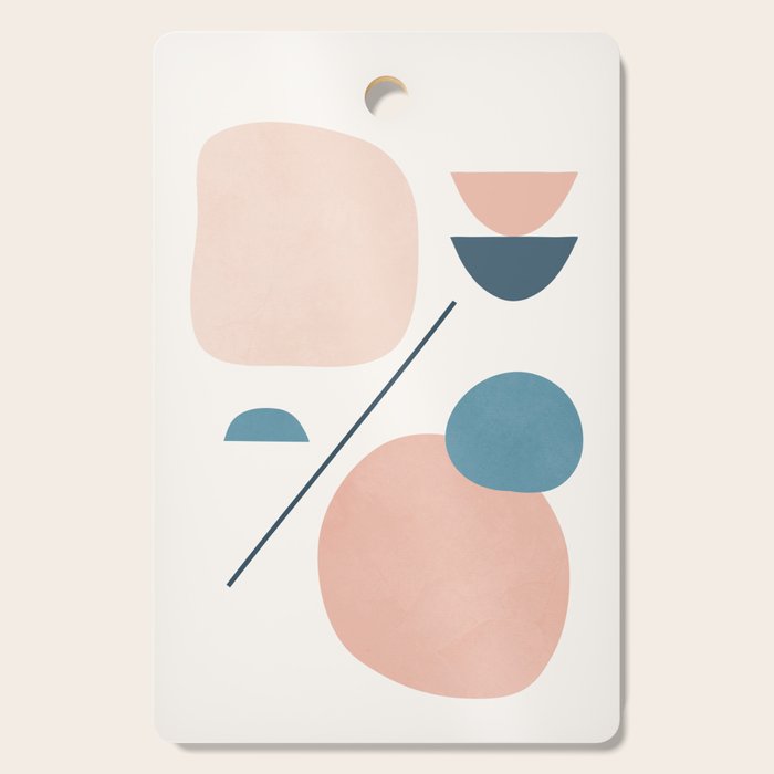 Abstract Minimal Shapes 33 Cutting Board Gallery Image 1