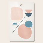 Abstract Minimal Shapes 33 Cutting Board Gallery Image 1