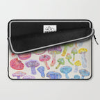 Wild Mushroom Rainbow - Neutral Laptop Sleeve Gallery Image 2