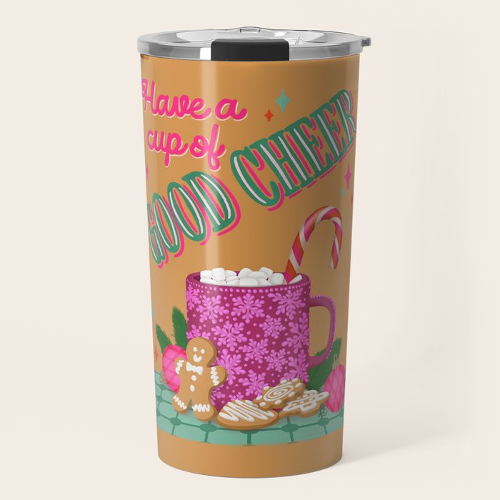 Cozy Christmas Cocoa Travel Mug Gallery Image 1