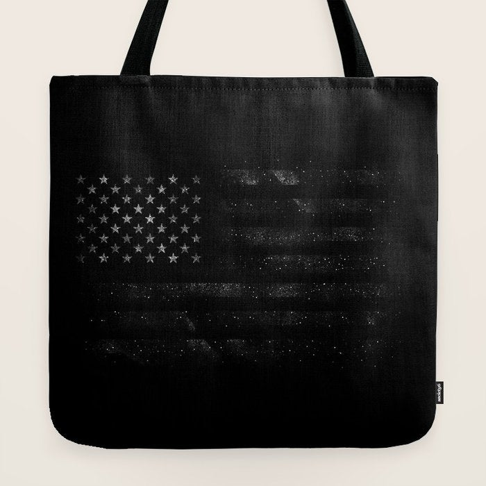 American Flag Tote Bag Gallery Image 2