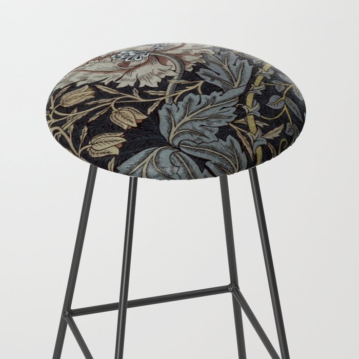 William Morris floral design, William Morris design Stool Gallery Image 2