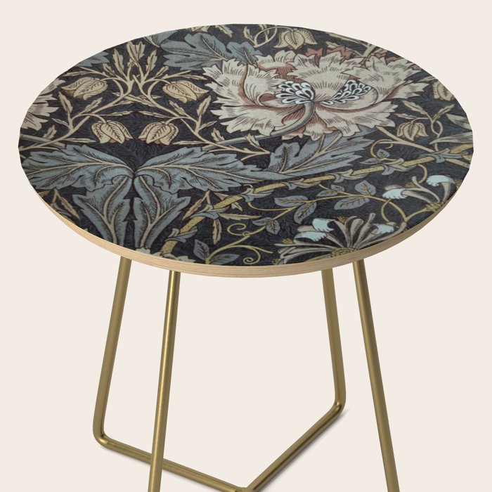 William Morris floral design, William Morris design Side Table Gallery Image 2