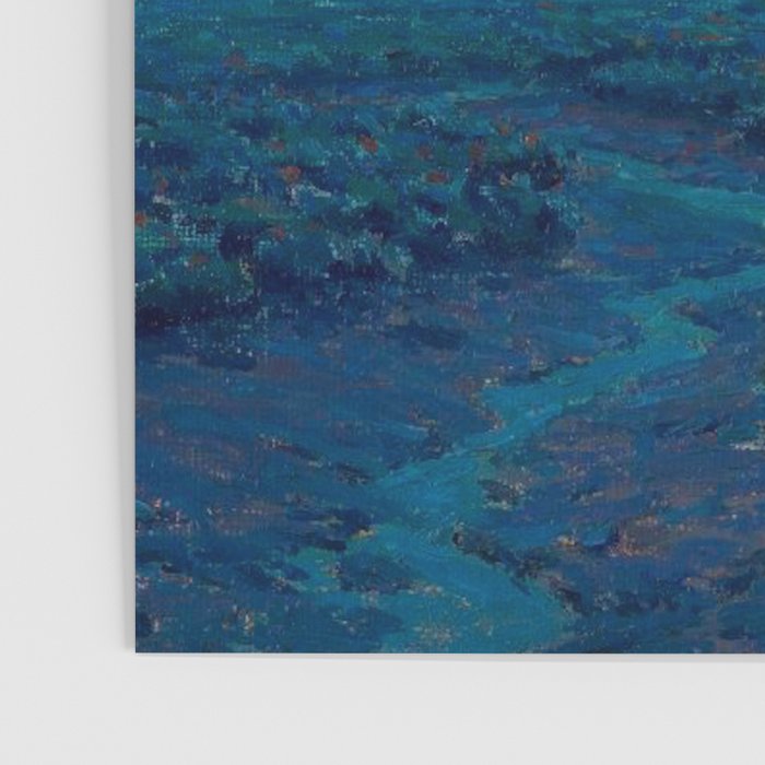 Granville Redmond-Moonlight on the Marsh Oil Painting Poster Gallery Image 3