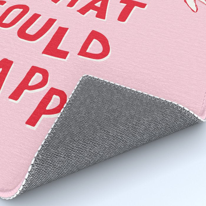 What's The Best That Could Happen in Pink and Red Rug Gallery Image 4